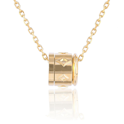 quality Refine 18-Kart Gelbgold-Hängehalsband factory